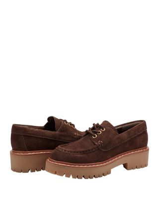 Women&#39;s Nerida Suede Lug Sole Casual Loafers