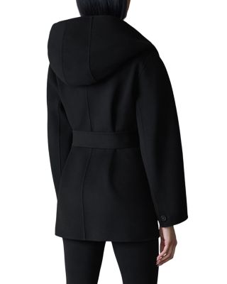 Paya Wool Wrap Coat with Sash Belt