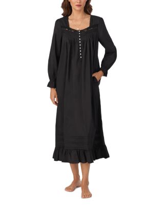 Long Sleeve Cotton Lawn Ballet Nightgown