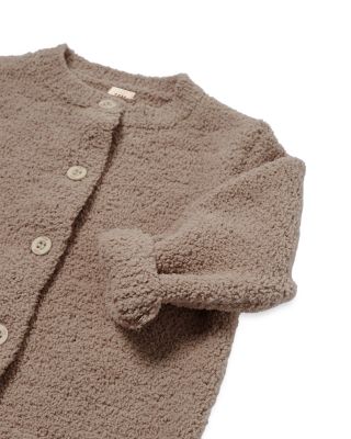 Unisex Fuzzy Long Sleeve Jumpsuit - Baby