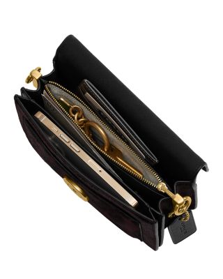 Tabby Shoulder Bag 20 in Leopard Print Calf Hair