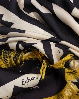 Park Paisley Oversized Silk Scarf