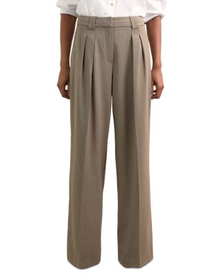 Poppie Wide Leg Flannel Pants