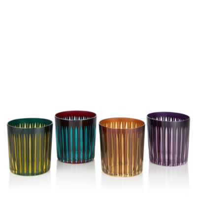 Prism Double Old-Fashioned Glasses, Set of 4