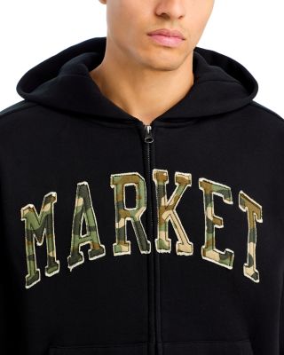 Camo Logo Zipper Hoodie
