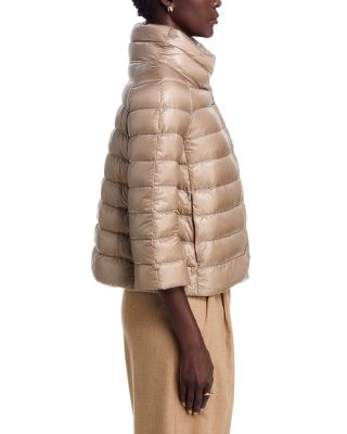 Sofia Iconico Cropped Down Puffer Coat