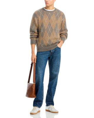 Argyle Crewneck Sweater