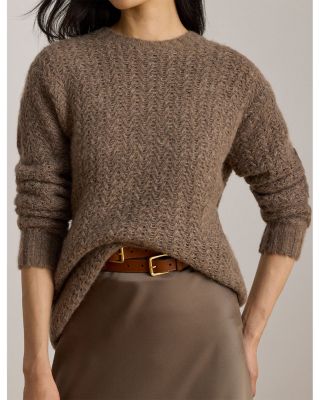 Herringbone Oversize Sweater