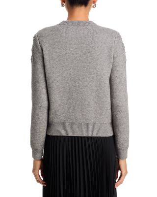 Floral Embroidered Sweater 