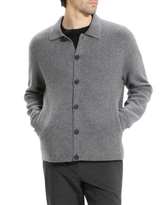 Cameron Corded Cashmere Button Sweater