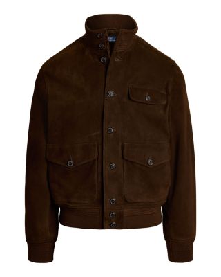 Suede Utility Jacket
