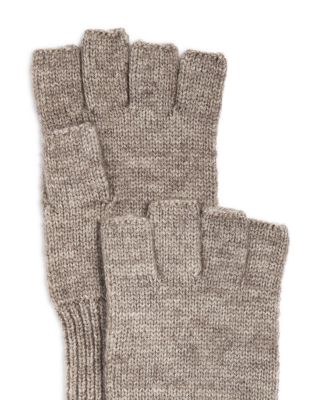 Knit Fingerless Gloves - Exclusive