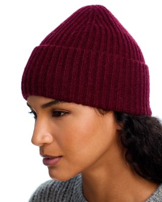 Solid Rib Knit Cuff Hat - Exclusive