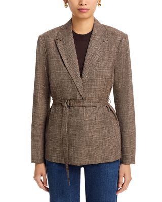 Belted Blazer
