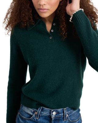Alice Cashmere Polo Sweater