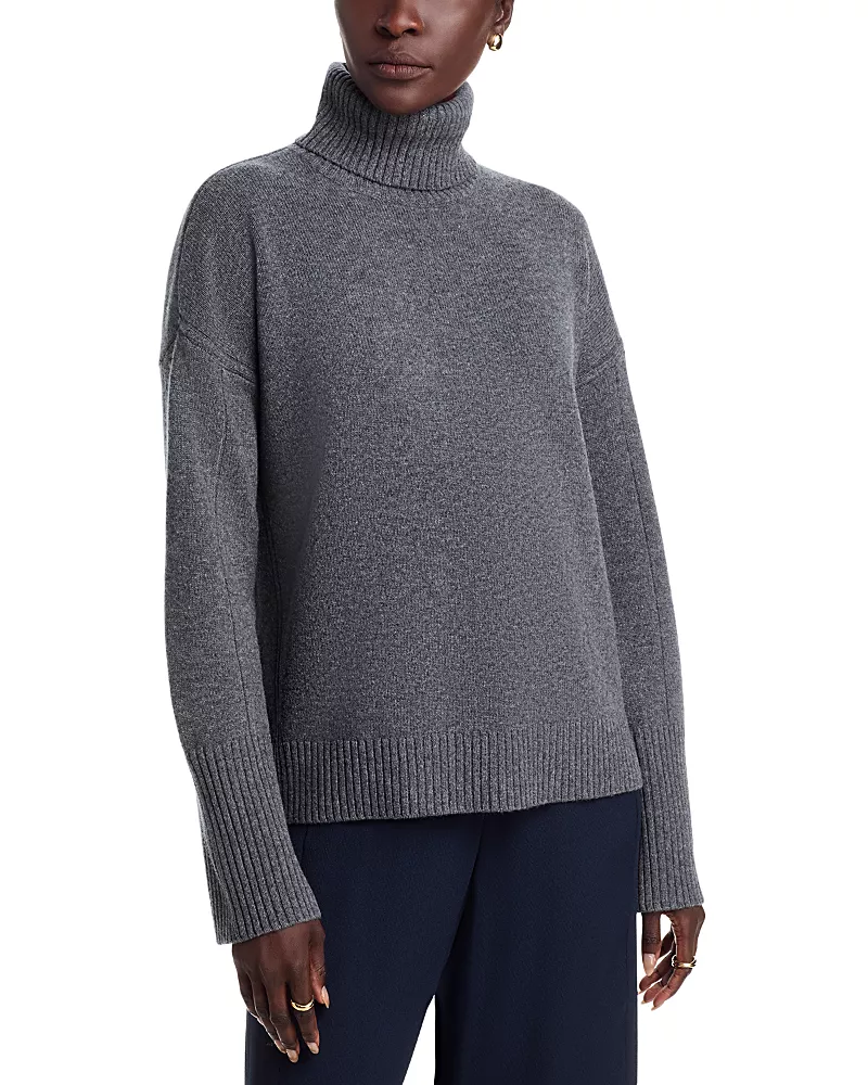 Majestic Filatures Relaxed Turtleneck Sweater