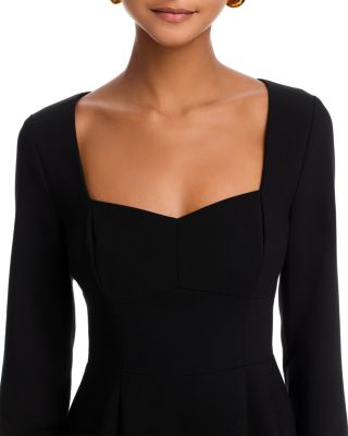 Whisper Sweetheart Neck Mini Dress