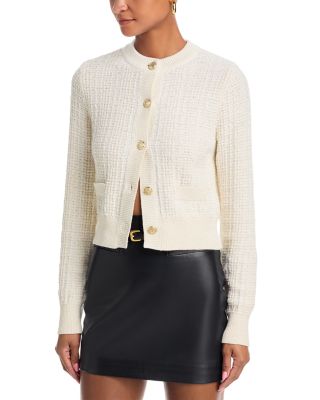 Lurex Tweed Cardigan