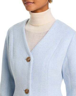 Textured Boiled Wool Jacket