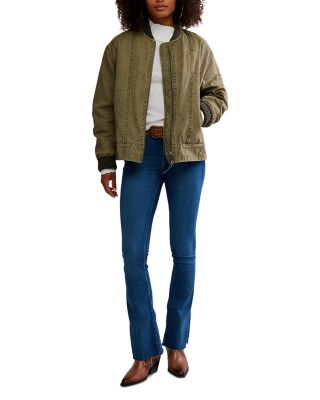 Jax Washed Bomber Jacket