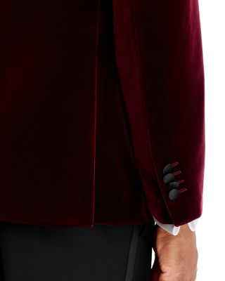 Velvet Satin Peak Slim Fit Dinner Jacket