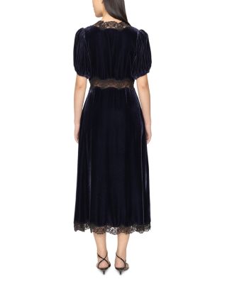 Clarice Puff Sleeve Midi Dress