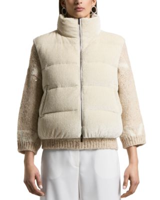 Stand Collar Puffer Vest