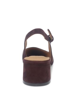 Women's Georgia Suede Slingback Pumps