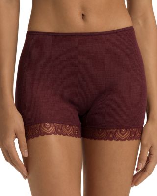 Woolen Lace Trim Boyshorts