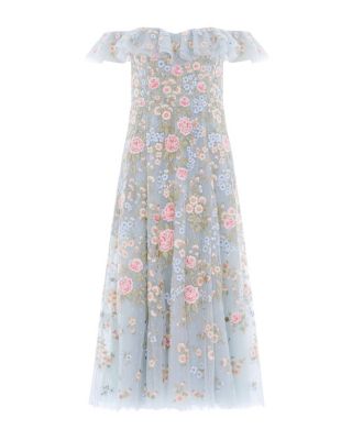 Antoinettes Floral Ballerina Midi Dress