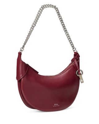Polo ID Leather Mini Chain Bag