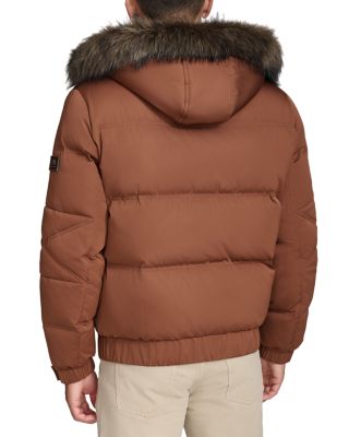 Lithgow Bomber Jacket with Removable Hood