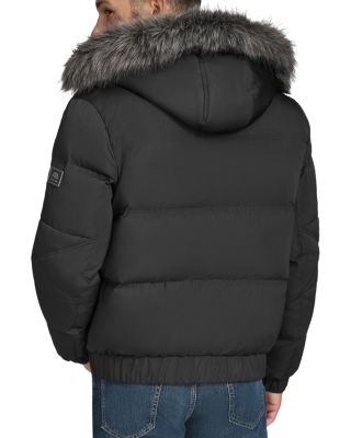 Lithgow Bomber Jacket with Removable Hood
