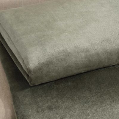 Core Plush Solid Bed Blanket, Queen