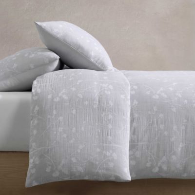 Umbra Floral Cotton Jacquard 3 Piece Comforter Set, King