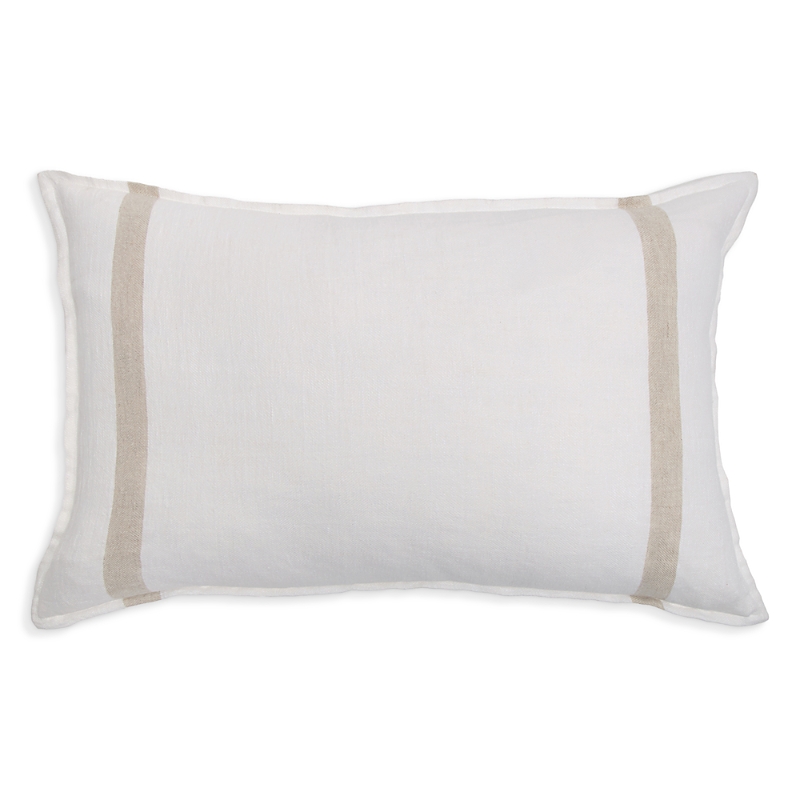 Pom Pom At Home Rory Linen Standard Sham In White