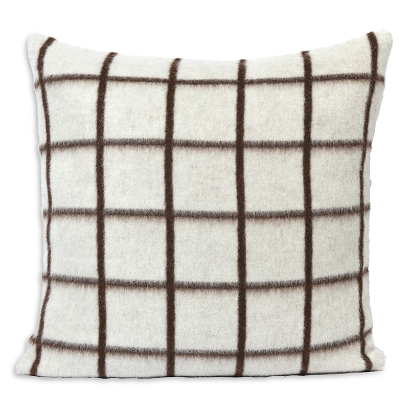 Blacksaw Umi Heirloom Zero Dye Alpaca Throw Pillow, 23 X 23 In White