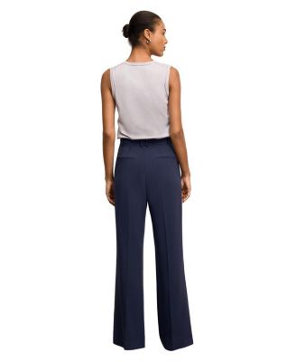  Crimmins Pointelle Cotton Silk Knit Tank