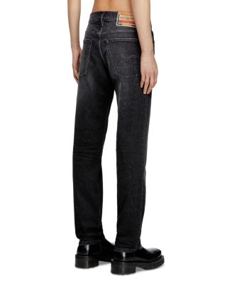 2023 D-Finitive Regular Fit Jeans in Black/Denim