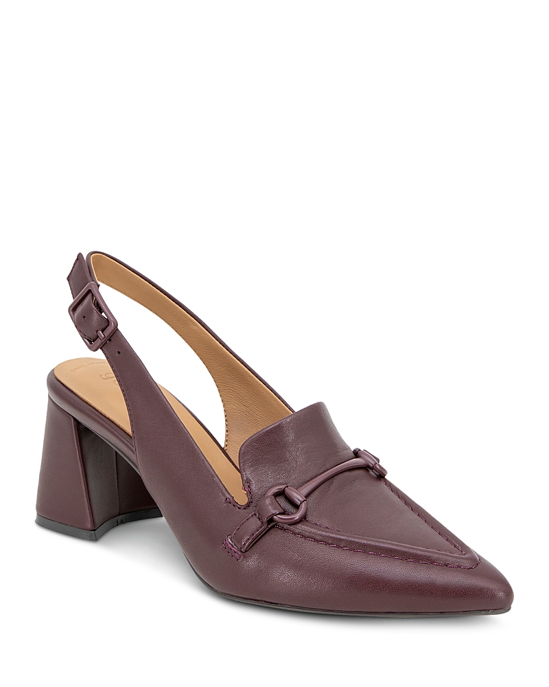 Gentle Souls by Kenneth Cole Women's Dawson Leather Slingback Pumps