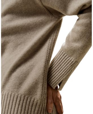 Turtleneck Relaxed-Fit Cashmere Sweater
