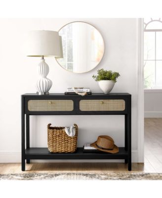 Chaucer Wood Entryway Console Table