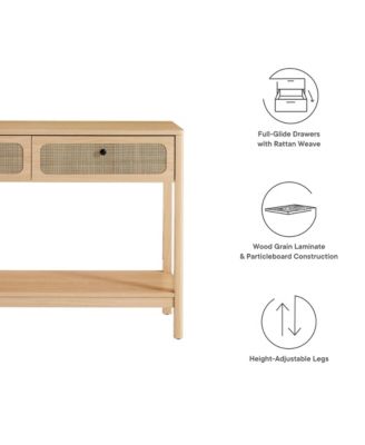 Chaucer Wood Entryway Console Table