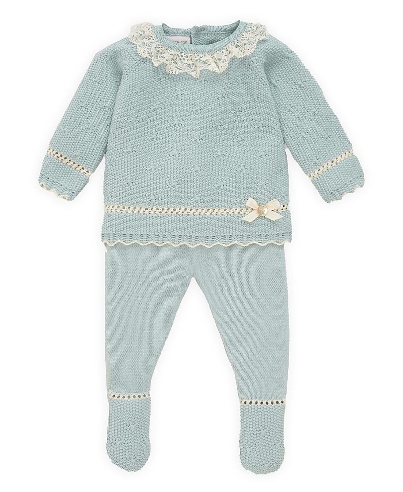 Paz Rodriguez Girls' Newborn Semilla Set - Baby In Blue