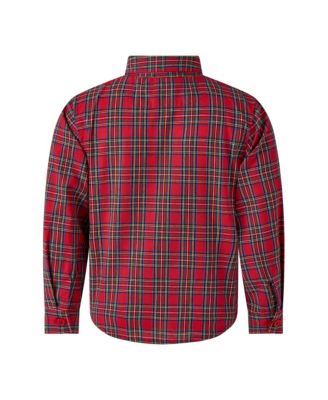 Boys' Red Tartan Shirt - Little Kid, Big Kid