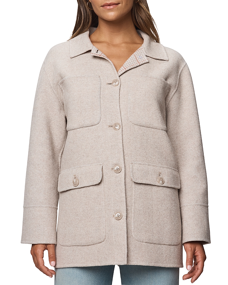 Splendid Beth Wool Blend Jacket In Neutral