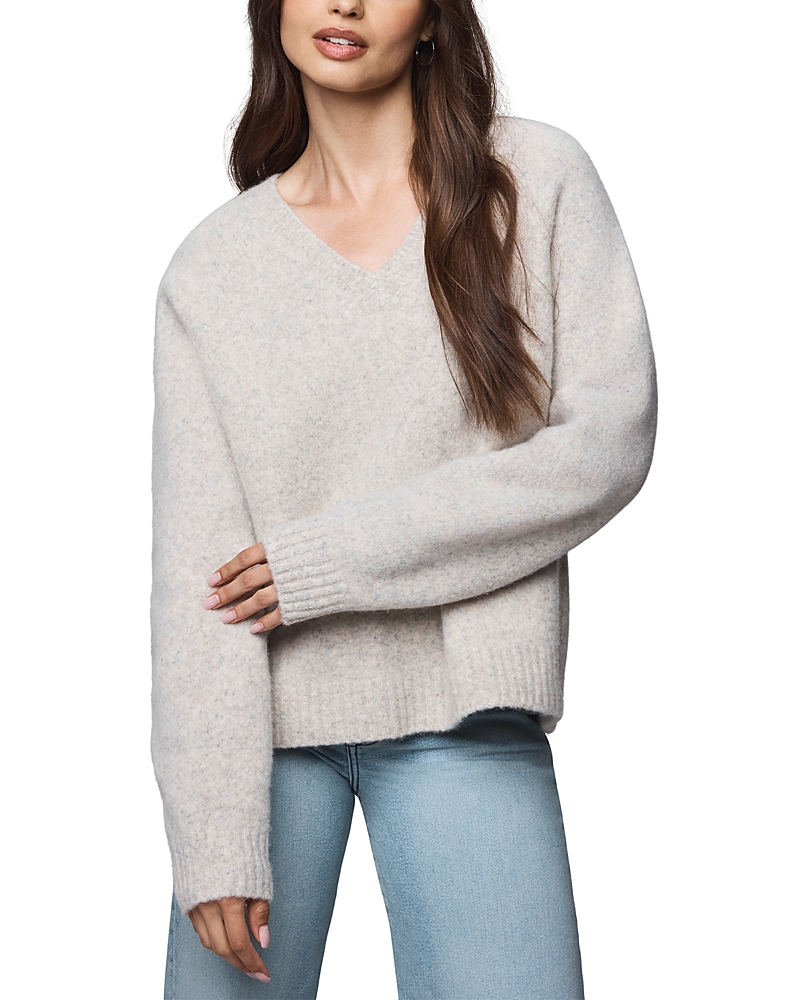 Splendid Melina Relaxed Fit Wool Blend Sweater In Gray