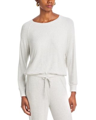 Cooper Brushed Waffle Knit Sweatshirt