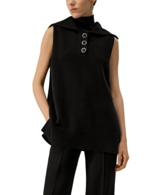 Vintage-like-Inspired Sailor Collar Top