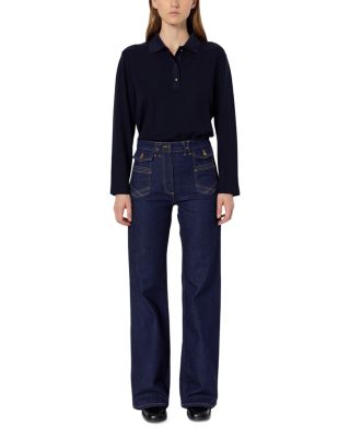 Anna High Rise Flare Jeans